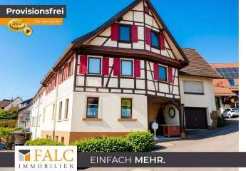 Mit Fördergelder zu mehr Wohnkomfort! Zweifamilienhaus mit Mietwohnung in Wildberg-Effringen