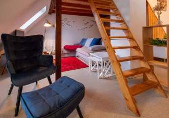 All-inklusiv Wohnen mit flexibler Mietdauer: vollmöblierte 1-Zimmer Loftwohnung