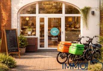 kleine Gastrofläche mit Vollküche und Mitarbeiterwohnung im grünen Friedenau - ideal für Lieferdienst oder Dark Kitchen