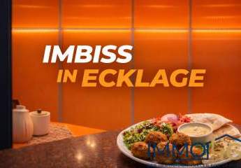 Moderner Imbiss in Ecklage unweit der Kantstraße