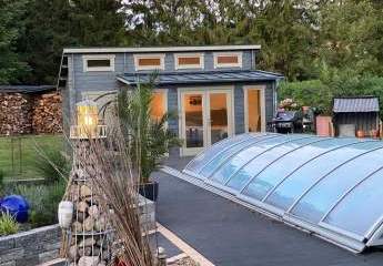 1-2 Fam Hs Pool Sauna Teich Nebengebäude Wintergarten Kamin