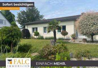 moderner Bungalow in ruhiger Seitenstraße