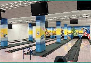 VOLLAUSGESTATTETE BOWLINGBAHN MIT 4 BAHNEN, KÜCHE & VERSCHIEDENE GÄSTEEBENEN IN RADEVORMWALD