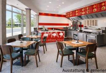 Gastronomiebetrieb in Top-Lage + 1-Zimmer-Wohnung