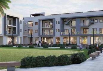Apartment mit Terrasse ausgestattet mit 2 Schlafzimmer und 2 Badezimmer, Garage, Pool