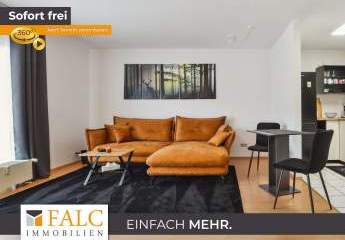 Helle 2-Zimmerwohnung in naturnaher Umgebung mit Einbauküche, Südwestbalkon und Stellplatz
