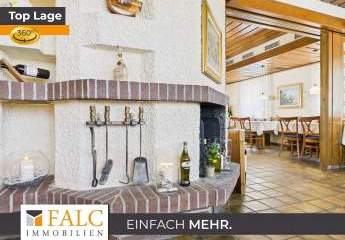Exklusives Restaurant mit Gästezimmern, großer Außenanlage und Top-Lage an frequentierter Straße