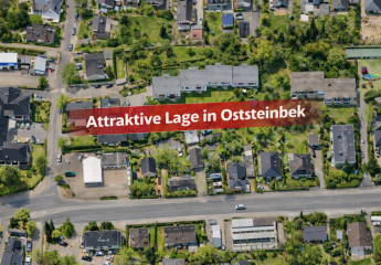 Großzügiges Baugrundstück in Oststeinbek direkt an der Hamburger Stadtgrenze
