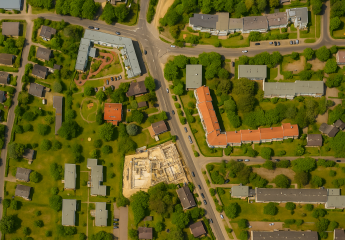 Grundstück für Wohnen und Gewerbe in Hamburg Jenfeld