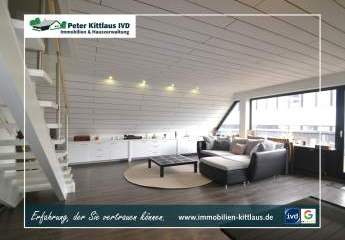 **Maisonette Wohnung mit Dachterrasse**
Beste Wohnlage mitten in Siegburg