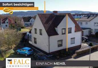 ***Kleine Doppelhaushälfte mit großem Grundstück und Entwicklungspotenzial