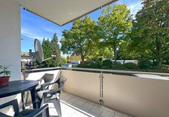 IN RUHIGER LAGE DENKENDORFS - helle hochparterre Wohnung mit Tageslichtbad, SüdbaIkon und Stellplatz