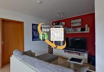 GEPFLEGTE 2 ZIMMERWOHNUNG, GANZ OBEN - MIT PARKBLICK - HELL UND RUHIG - Mit BALKON - EBK - TG -