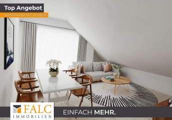Dachgeschoss-Idylle mit 3 Zimmern & Balkon