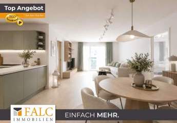 Moderne 4-Zimmer-Wohnung mit Balkon, Aufzug und Tiefgaragenstellplatz