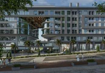 Studio mit Meer- und Poolblick, 50 m² in Hadaba – mit 20 % Anzahlung