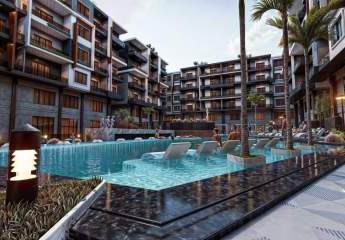 59 m² große Straßenblick-Wohnung im Iconic Resort – El Hadaba, Hurghada