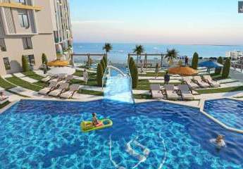Elegante 1-Zimmer-Wohnung im Erdgeschoss mit Poolblick