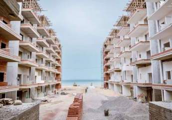 Privater Strand 57 m² Studio, 20 % Anzahlung, Fertigstellung 2026