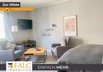 Modern möblierte 1-Zimmer-Wohnung mit Einbauküche in zentraler Lage von Bochum