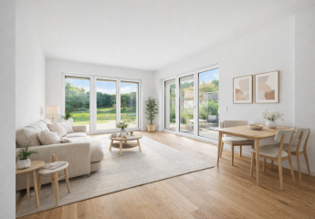 Erstbezug nach Sanierung–Barrierefreie Erdgeschosswohnung mit 350m² Südwest-Garten in Mülheim-Saarn