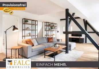 SAARN: Licht, Luft und Loft-Feeling – sanierte 3-Zimmer-Dachgeschosswohnung mit Balkon