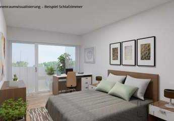 Attraktive 2-Zimmer-Wohnung mit Loggia - nur 26 Minuten mit der S-Bahn zum Marienplatz!