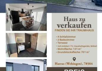 Neues energieeffizientes Haus mit kompletter Möblierung!