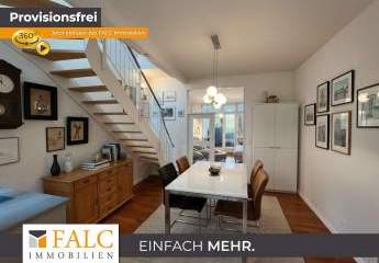 Design trifft Industriedenkmal - Helle Maisonette mit Dachterrasse und Loggia