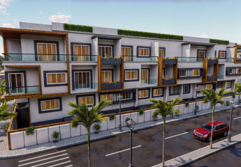 Toplage in Magawish: Stilvolle Erdgeschosswohnung mit Poolblick