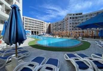 3-Zimmer-Apartment in Tiba Golden, Hurghada – Poolblick