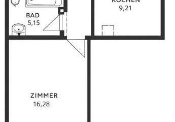 Klein aber fein: EG Wohnung mit eigenem Eingang