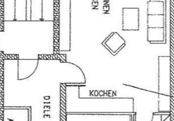Schlossblick: Renovierte Wohnung mit Balkon und Küche in Murgnähe