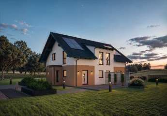 Bauen Sie mit WHITE & BLACK ein Generationenhaus auf großem Grundstück, zwei Familien in einem Haus!