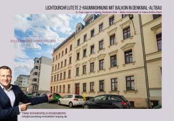Zentral & ruhig: 2-Zimmer-Traumwohnung mit Balkon in Leipzig Südvorstadt