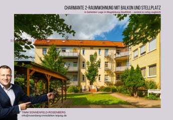 Wohnen mit Komfort: 2-Zimmer-Wohnung mit Balkon & Stellplatz in Magdeburg
