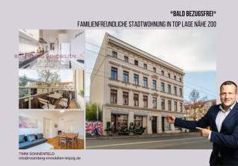 Großzügige 4-Raumwohnung mit Balkon in zentraler Lage in Leipzig / Gohlis - perfekt für Familien!