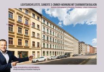 3-Raumwohnung mit Balkon in urbaner Lage in Leipzig / Reudnitz-Thonberg