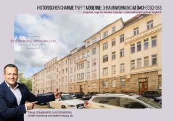 Charmant & bezugsfertig: 3-Raumwohnung im Dachgeschoss in Leipzig-Eutritzsch