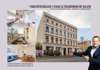 Charmante 4-Raumwohnung mit Balkon im Leipziger Norden