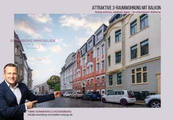 Charmante 3-Zimmer-Wohnung mit Balkon im Herzen von Leipzig-Süd