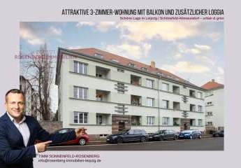 Charmante 3-Raumwohnung mit Balkon und Loggia im Leipziger - Nordosten!