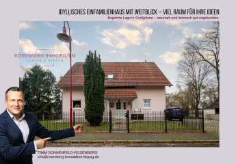 Charmantes, ruhig gelegenes Einfamilienhaus mit großzügigem Grundstück in Großpösna