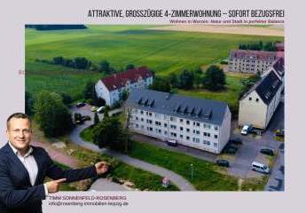 4-Zimmer-Wohnung in Wurzen 
– viel Platz, zentrale Lage, sofort bezugsfrei