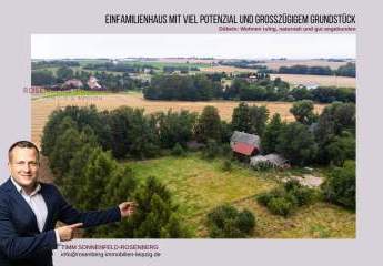 Renovierungsbedürftiges Einfamilienhaus mit großem Grundstück in Döbeln