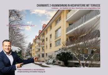 Gemütliche 2-Raumwohnung im Hochparterre mit Terrasse im beliebten Leipziger Westen