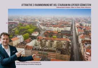 Attraktive 3-Raumwohnung mit viel Stauraum im 
Leipziger-Osten!