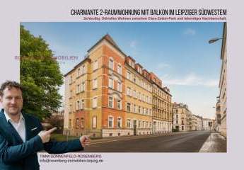 Charmante 2-Raumwohnung mit Balkon im Leipziger Südwesten!