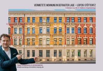 Moderne 3-Zimmer-Wohnung als smarte Kapitalanlage in Leipzig / Stötteritz