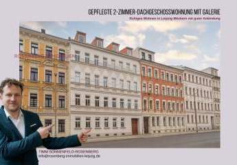 Gepflegte 2-Zimmer-Altbauwohnung mit Galerie als solide Kapitalanlage  im Leipziger Nordwesten!
